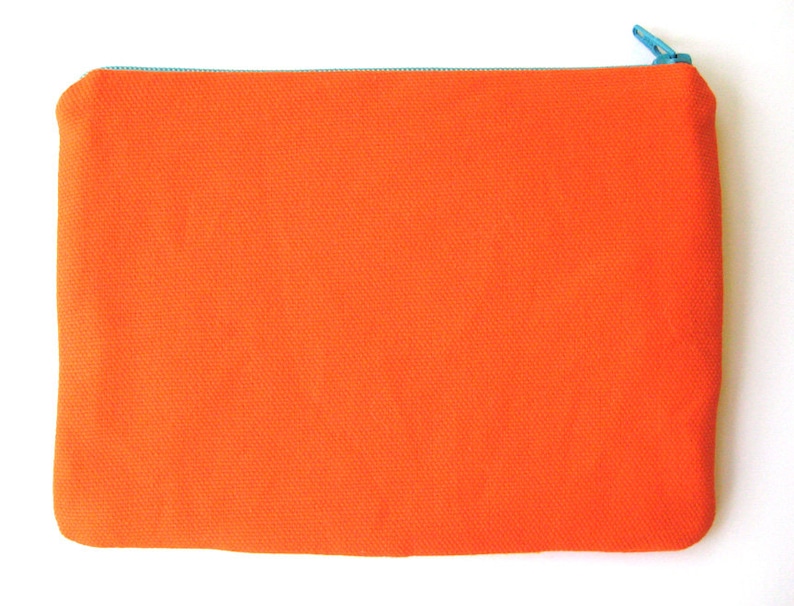 Puppy Dog Zipper Pouch in Orange Etsy