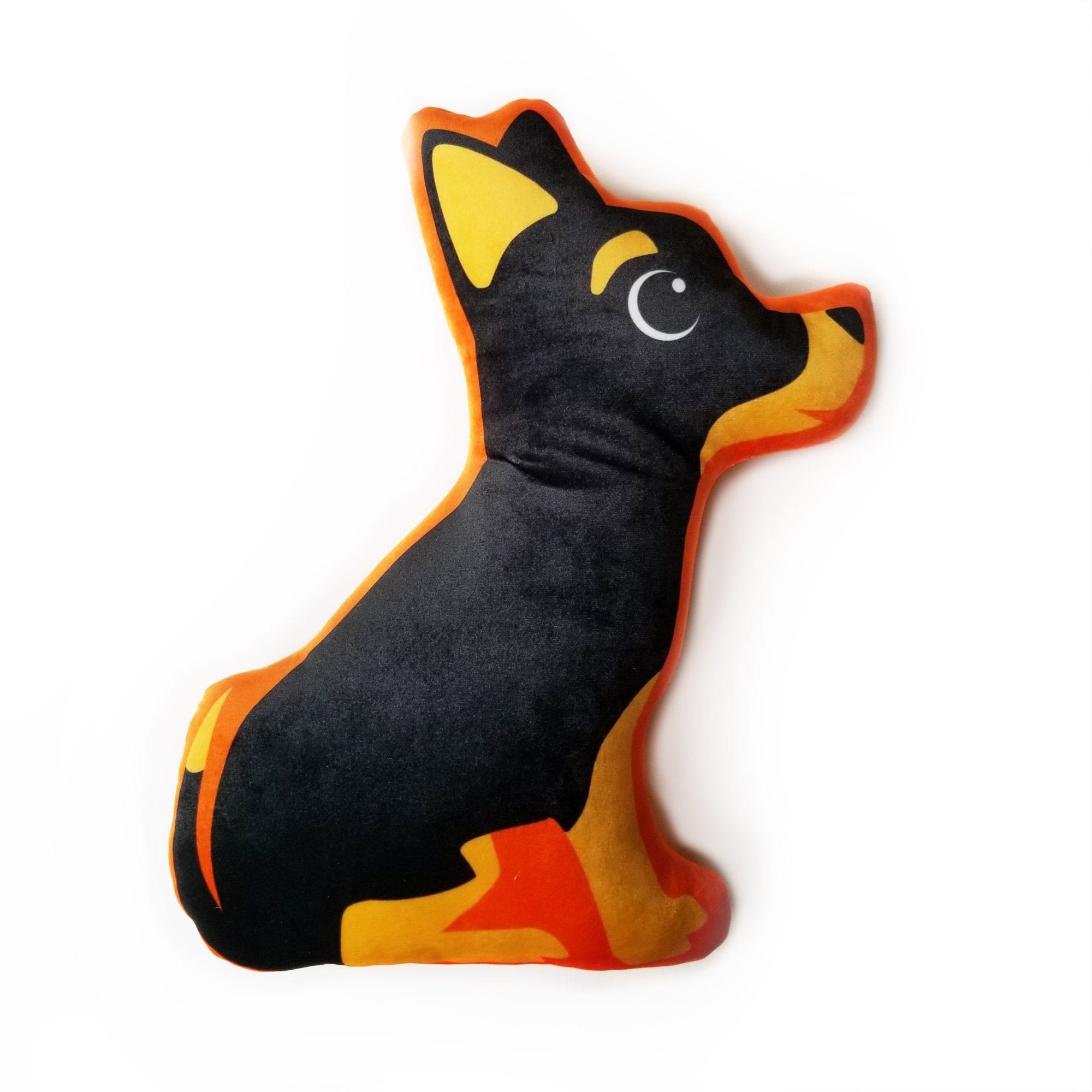 black chihuahua plush toy