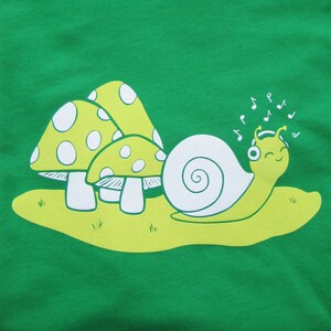 Snail Jams ADULT and YOUTH Size Unisex T-shirt image 3