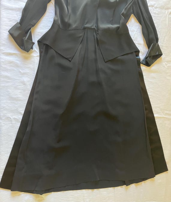 1940’s Vintage Black Dress - Jean Lang Original - image 5