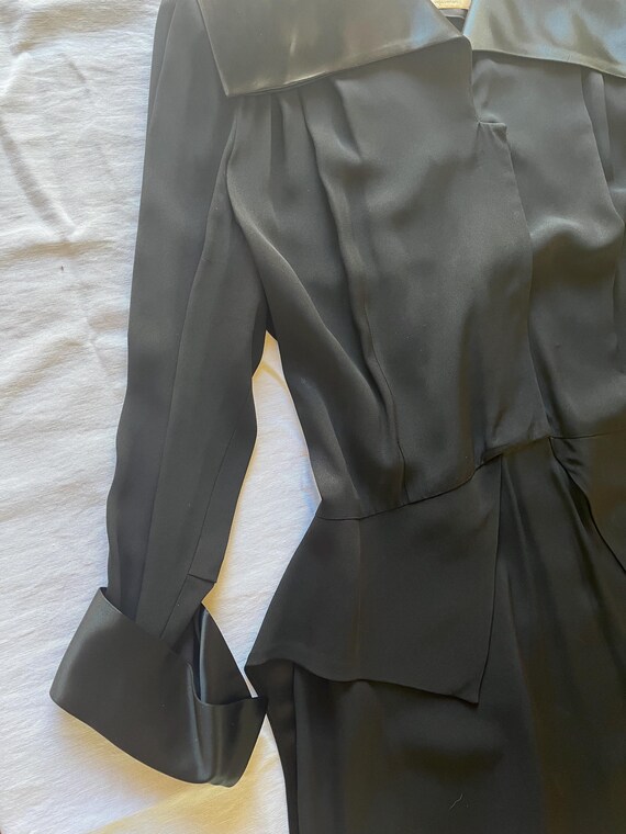 1940’s Vintage Black Dress - Jean Lang Original - image 6