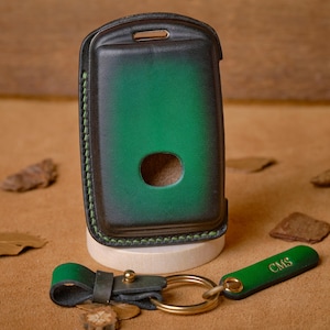 Mazda Leather Key Fob Cover, Custom Key Case For Mazda 3, 6, CX-5, CX-30, CX-9, Mazda Leather Keychain, Personalized Gift For Her