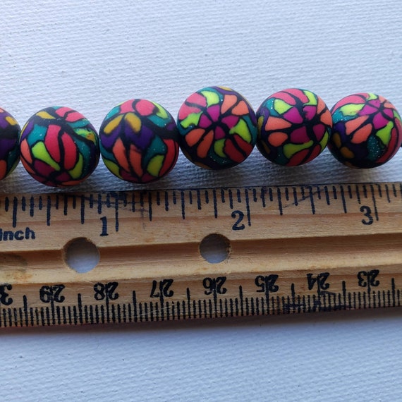 Small Batch, Hand Made, Polymer Clay, Bead Set, Limited Edition