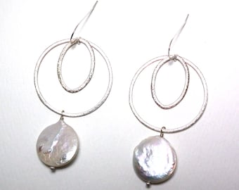 Paola - Pearl earrings