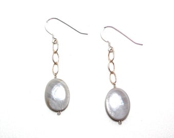 Perla - Mother of pearl earrings