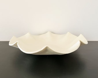 Ceramic Gather Bowl - White