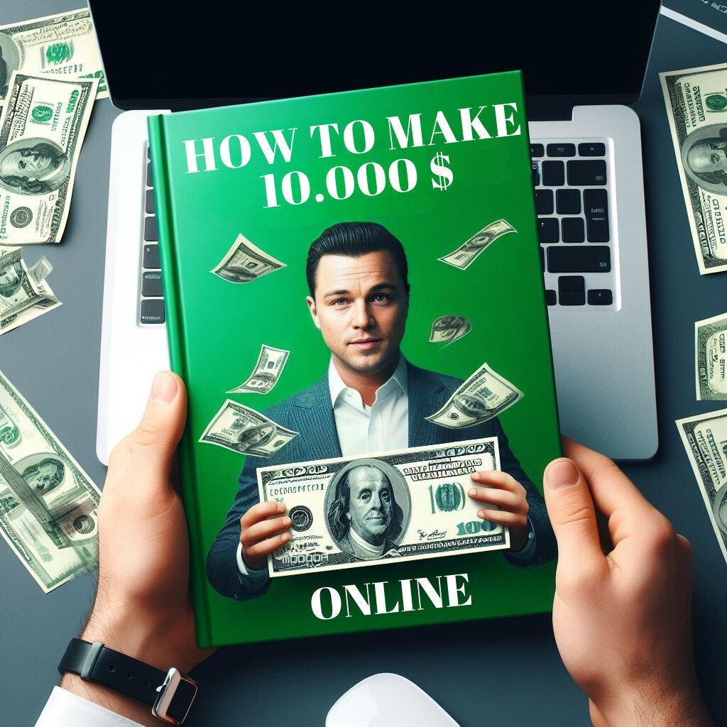 Comment gagner 10 000 dollars en ligne,DPP,Comment gagner de l'argent en ligne,Revenu passif,Guide ultime pour gagner 10 000 dollars en ligne,DPP Ebook