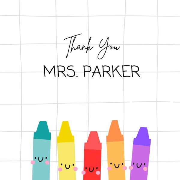 Heartfelt Thanks: Teacher Appreciation Card - Show Your Gratitude! Thank you teacher gift
