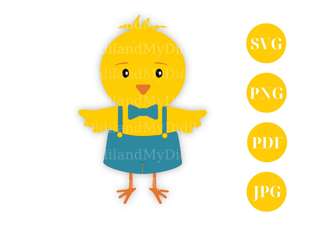 Pollolin Svg Lindo pollito niño svg, pollo niño svg png, bebé pollito clipart, pollo ...