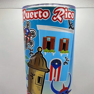 Puerto Rico 20oz Custom Tumbler