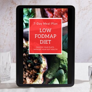 FODMAP Meal Plan: Printable Low FODMAP Diet Plan and Grocery List for IBS Relief and Gut Health ...