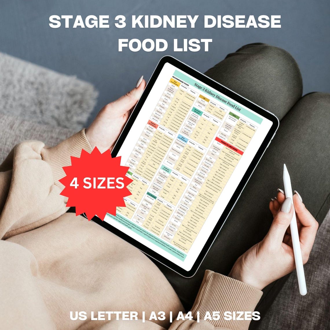 Stage 3 Kidney Disease Food List: Printable Kidney Disease Food List ...
