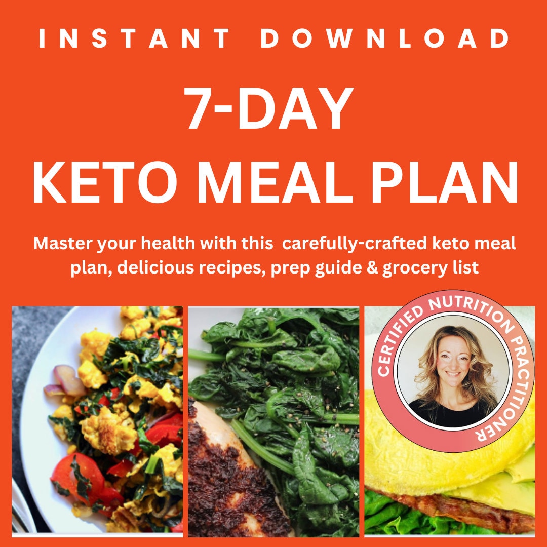 Keto Meal Plan Easy 7-day Keto Meal Plan PDF With Shopping List, Low