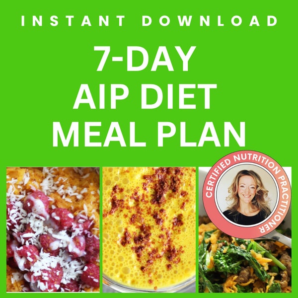 Autoimmune Diet Guide Etsy