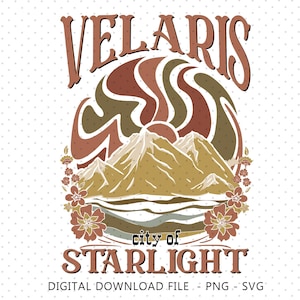 Velaris City Of Starlight PNG, Acotar Series PNG, The Night Court City Of Starlight PNG Includes, Court of Dreams, Acotar Velaris Png