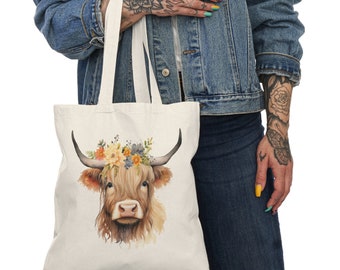 Highland Cow Tote Bag