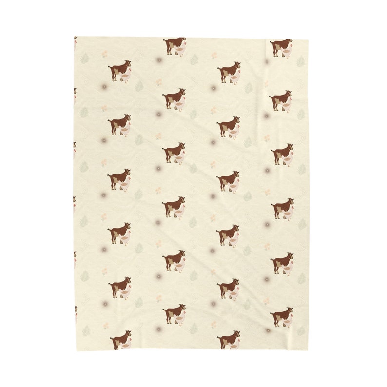 Barnyard Farmhouse Plush Blanket image 1