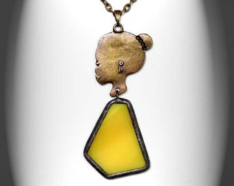 Meet Makaila - Stained Glass Little Darling Pendant