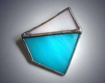 Stained Glass Brooch