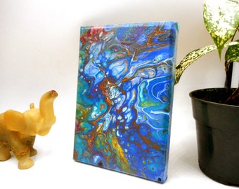 Acrílico Verter Fluido Pintura Pared Arte