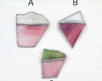 1 Stained Glass Brooch