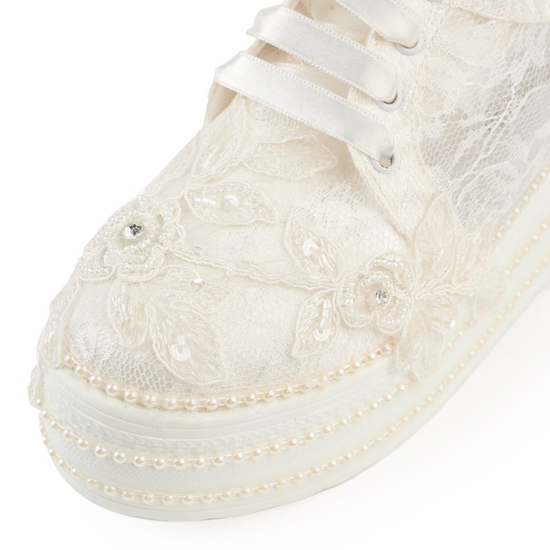 Scarpe da ginnastica da diserbo personalizzate/scarpe da ginnastica/scarpe da diserbo/sposa immagine 4