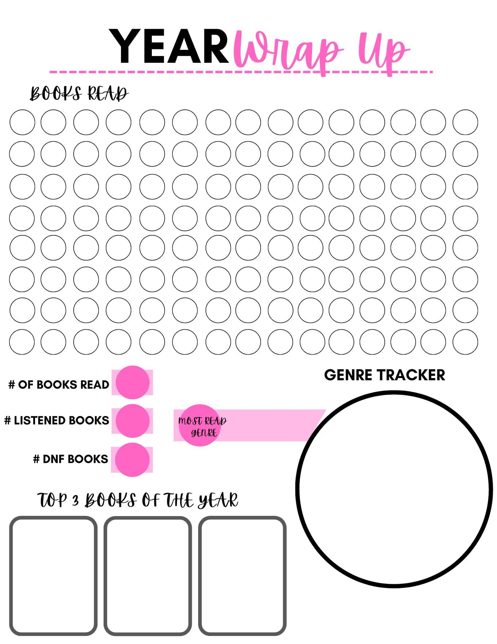Pink Book Journal Template Pack - Etsy
