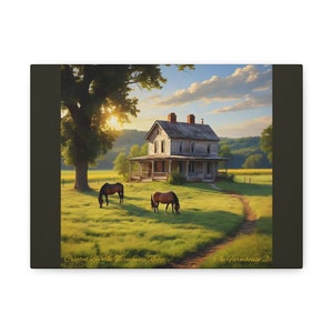 Matte Canvas, Stretched, 1.25&quot;