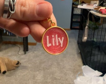 Dog Tag - Circle