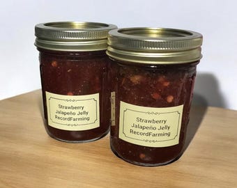 Fresh Strawberry Jalapeno Jelly