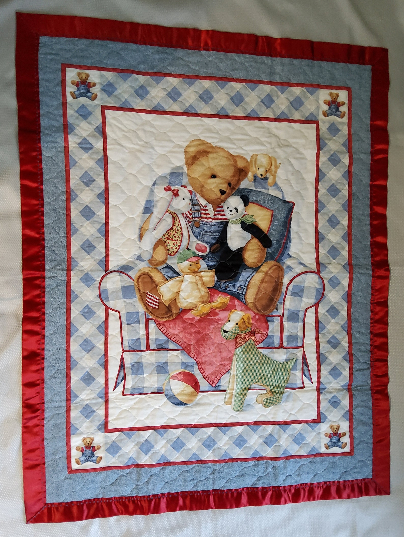 Quilt Baby Blanket Etsy