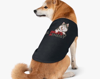 El Paso Atheïst Pet Tank Top Hond t-shirt