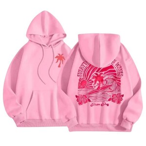 Hibiscus T-shirt, Pink Palm Puff Dupe Sweatshirt, Cozy Hooded Beach  Sweatshirt, Defiant Divas Collection Shirt - Etsy