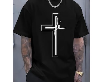 Cross Shirt, Faith Cross Hoodie, Christian Gift, Faith Sweatshirt, Gift For Him, Gift For Her, Religious Gift, Fathers Day Shirt