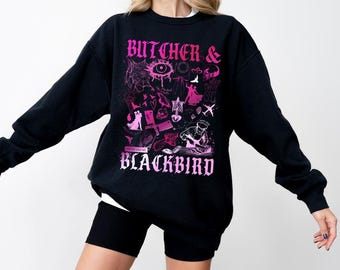 Butcher and Blackbird Sweatshirt, Butcher and Blackbird Shirt, Dark Romance Social Club, Bookish Hoodie, Dark Romance Smut Gift