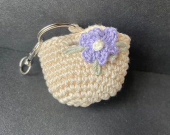 Crochet keychain, keyring