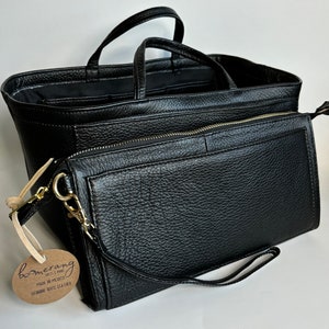 Bolsa • Sac organisateur avec portefeuille • Bolsa Organizadora • Sac fourre-tout • Bolsa con cartera • Sac en cuir • Sac fourre-tout