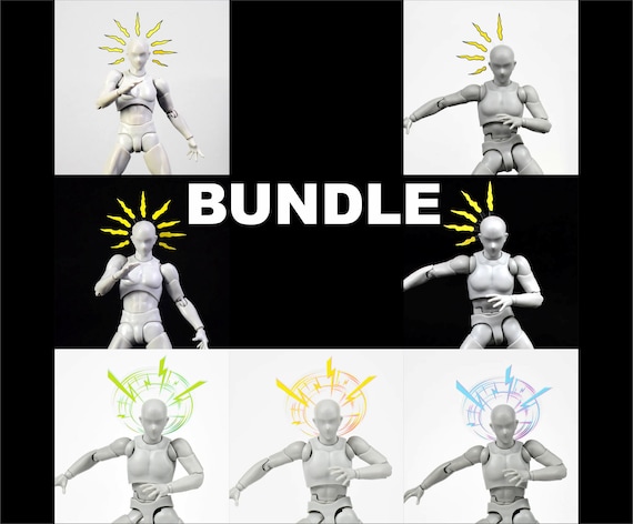 Tingle Effect Piece Bundle - Great for Marvel Legends Spider-man, Gwen, Miles