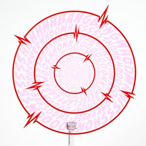 Custom Sonar Effect Accessory: for Mafex and Marvel Legends Daredevil action figures Bild 2