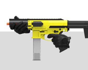 Pre-Order - New 2024 BK-2S Auto-Electric Blaster (AEG) - Yellow/Black