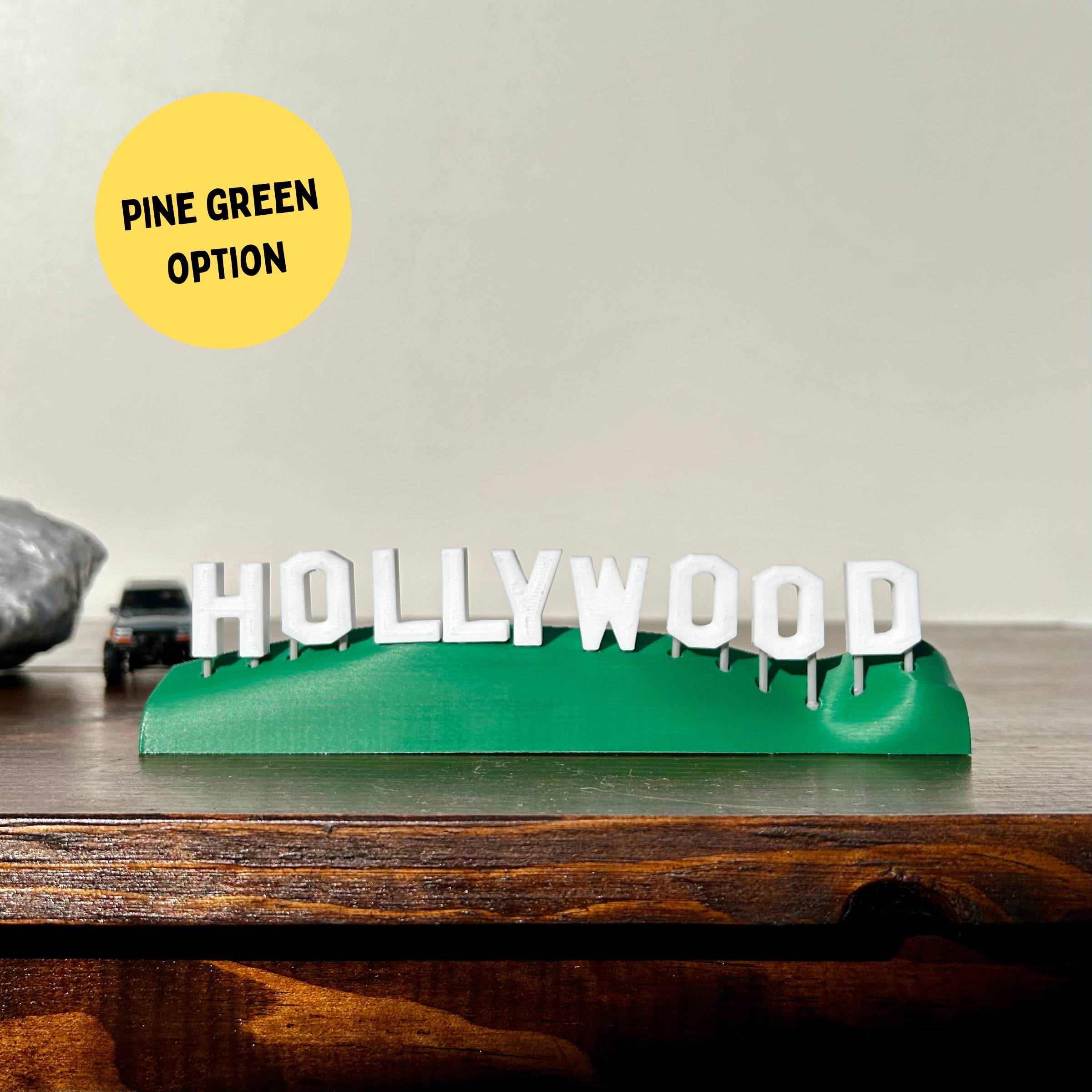 Hollywood Sign 3D Printed Model - Etsy