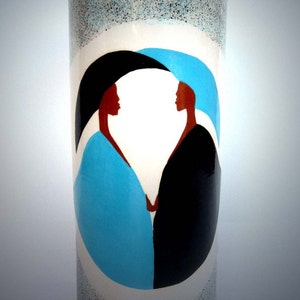 The Afrocentric Couple Vase