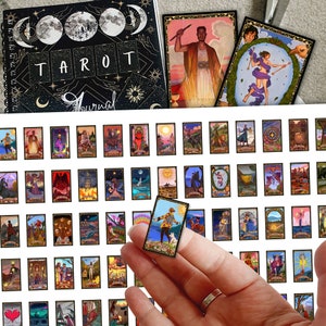 WRITUAL PLANNER TAROT STAMPS 26 MAJOR ARCANA STAMPS WITH STAMP PAD