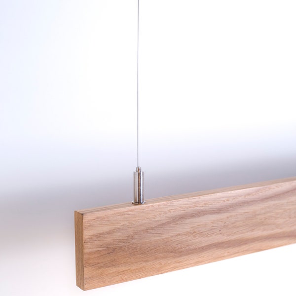 Wooden Linear Led Pendant Light