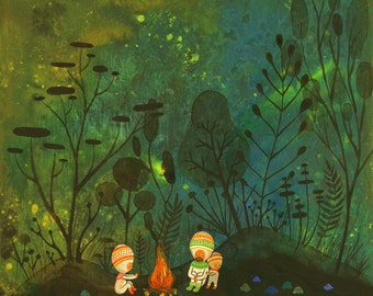 Fire Light Limited Edition Print