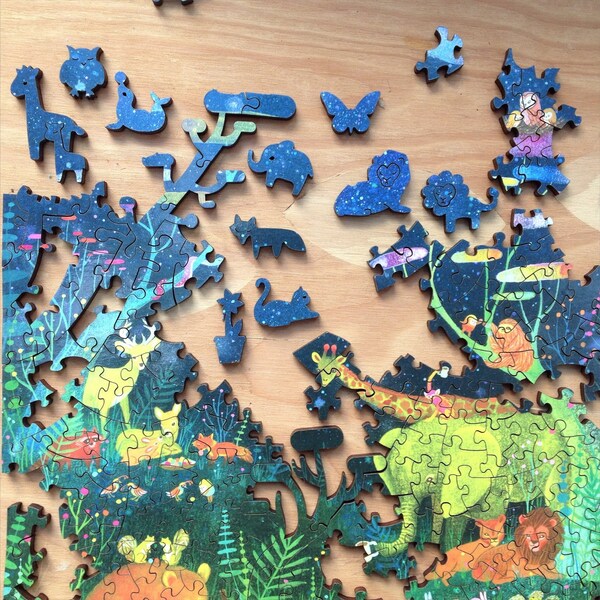 Wooden Jigsaw Puzzle - Harmonious Kingdom