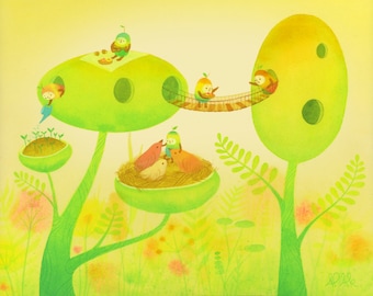 Happy Community Limited Edition Print