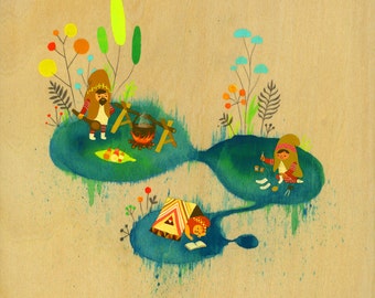 Family Triangle Print