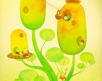 Good Neighbors Limited Edition Print