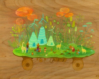 Earth Riders Limited Edition Print